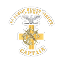 Load image into Gallery viewer, Kiss-Cut Stickers - USPHS - USPHS - Insignia - Captain - Cpt X 300