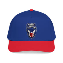 Load image into Gallery viewer, Mid Profile Baseball Cap - 11th Airborne Division w Arctic Tab wo txt - 3D - Enhanced