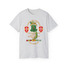 Load image into Gallery viewer, Unisex Ultra Cotton Tee - Army - Vietnam Combat Veteran w 212th Military Police Company - MACV SSI - VN SVC X 300