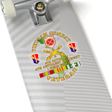 Load image into Gallery viewer, Kiss-Cut Stickers - Army - Vietnam Combat Vet - 8th Bn 4th Artillery - I Field Force