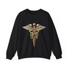 Load image into Gallery viewer, Crewneck Sweatshirt - Army Medical Service Corps (MS) Branch Insignia - 3D - Enhanced