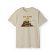 Load image into Gallery viewer, Unisex Ultra Cotton Tee - Main Battle Tank - M60A1 w Fire- Right Face