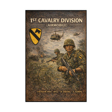 Load image into Gallery viewer, Rolled Posters - 1st Cavalry Division in Ia Drang