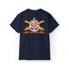 Load image into Gallery viewer, Unisex Ultra Cotton Tee - Army - 8th Field Artillery w Br - Ribbon