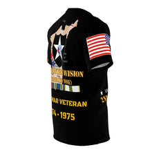 Load image into Gallery viewer, All Over Printing (AOP) - Army - 2nd Medical Battalion - 2nd Infantry Div - SSI wo DUI - Camp Casey Korea - Tong Du Chon - 1974 - 1975