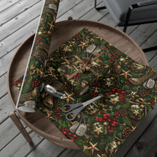 Load image into Gallery viewer, Gift Wrap Paper — Military Christmas Camouflage