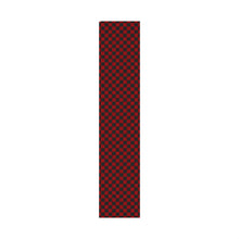 Load image into Gallery viewer, Gift Wrap Paper — Grungy red and black checkerboard pattern