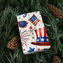 Load image into Gallery viewer, Gift Wrap Paper — 4th of July patterns