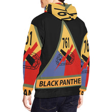 Load image into Gallery viewer, Men's All Over Print Hoodie (USA Size) (Model H13) - Army - 761st Tank Battalion SSI w Name Tape