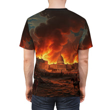 Load image into Gallery viewer, Unisex Tee - Washington D C burning during the War of 1812