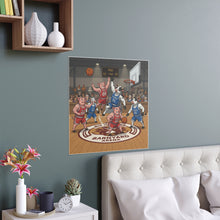 Load image into Gallery viewer, Indoor and Outdoor Silk Posters - Pigs vs Cows