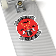 Load image into Gallery viewer, Kiss-Cut Stickers - USMC - Marine Aviation Logistics Squadron 39 - MALS 39 - Magicians wo txt