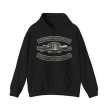 Load image into Gallery viewer, Hoodie – USCG - Expeditionary Warfare Specialist w txt - 3D - Enhanced