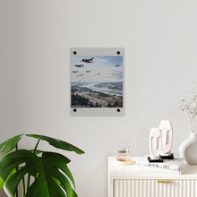 Load image into Gallery viewer, Acrylic Wall Art Panel - Operation Tomahawk - 187th Regimental Combat Team