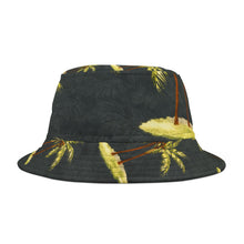 Load image into Gallery viewer, Palm Tree Surf Bucket Hat – Tropical Summer AOP