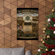 Load image into Gallery viewer, Matte Poster - 18th Infantry Division - Poster