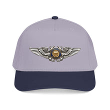 Load image into Gallery viewer, Mid Profile Baseball Cap - USCG - Aviator Badge - Auxiliary wo txt - 3D - Enhanced
