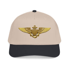 Load image into Gallery viewer, Mid Profile Baseball Cap - USCG - Aviator Badge wo txt - 3D - Enhanced