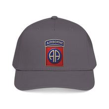 Load image into Gallery viewer, Mid Profile Baseball Cap - Army - 82nd Airborne Division - SSI wo Txt - 3D - Enhanced