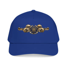 Load image into Gallery viewer, Mid Profile Baseball Cap - USCG - Cutterman - Auxiliary wo txt - 3D - Enhanced