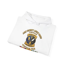 Load image into Gallery viewer, Hoodie – Army - Army Security Agency Group DUI - w SVC Ribbons - 3D - Enhanced