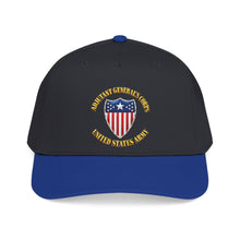 Load image into Gallery viewer, Mid Profile Baseball Cap - Army - Adjutant General's Corps - 3D - Enhanced