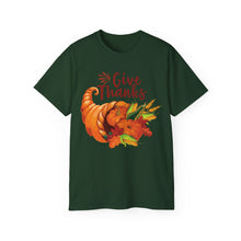Load image into Gallery viewer, Unisex Ultra Cotton Tee - Thanksgiving - Give Thanks