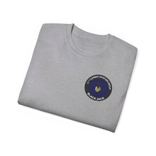 Load image into Gallery viewer, Unisex Ultra Cotton Tee - Vietnam Combat Aviation Vet w Air Crew Badges - 12th Combat Aviation Group - Black Jack No2 - Sgt Howard Meyers - 1968-1969 SVC X 300