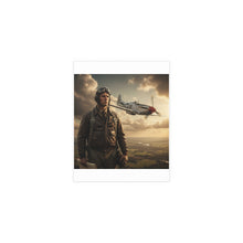 Load image into Gallery viewer, Indoor and Outdoor Silk Posters - Army Air Corps Pilot