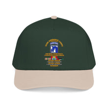 Load image into Gallery viewer, Mid Profile Baseball Cap - XVIII Airborne Corps Desert Storm Ribbons - 3D - Transparent