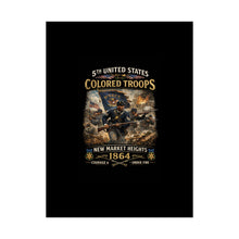 Load image into Gallery viewer, Matte Poster - 5th USCT at New Market Heights - Shirt - Front