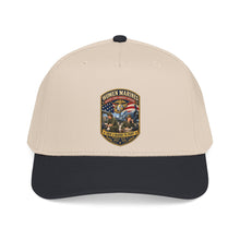 Load image into Gallery viewer, Mid Profile Baseball Cap - Women Marines - Marine Corps Womens Reserve - WWII - 3D - Enhanced