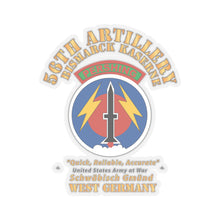 Load image into Gallery viewer, Kiss-Cut Stickers - Army - 56th Artillery Command - Pershing - Bismarck Kaserne