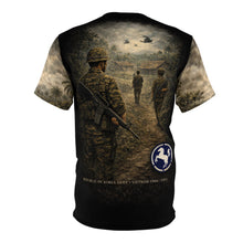 Load image into Gallery viewer, White Horse Division (9th Infantry) All-Over Print Tee — Vietnam War ROK Tribute