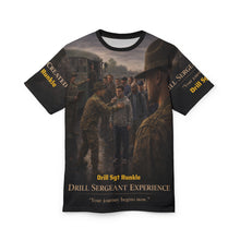 Load image into Gallery viewer, Drill Sergeant All-Over Print Tee — "Turning Civilians into Soldiers" Basic Training - Drill Sgt Runkle