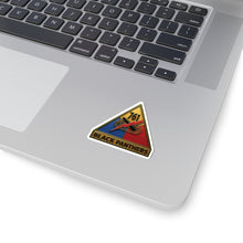 Load image into Gallery viewer, Kiss-Cut Stickers - SSI - 761st Tank Battalion SSI w Name Tape - 3D Enhanced