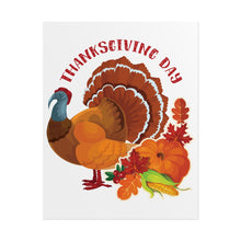 Load image into Gallery viewer, Rolled Poster - Thanksgiving - Happy Turkey Day