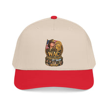 Load image into Gallery viewer, Mid Profile Baseball Cap - WAC - Womens Army Corps - WWII - 3D - Enhanced