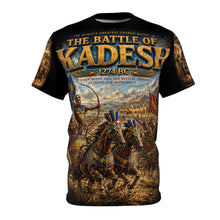 Load image into Gallery viewer, The Battle of Kadesh Tribute Tee – 1274BC - The Largest Chariot Battle in History Between Egypt and the HIttite Empires