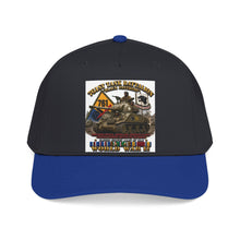 Load image into Gallery viewer, Mid Profile Baseball Cap - Army - 761st Tank Battalion - Black Panthers - w Tank w - KITT SSI WWII EU SVC - 3D - Enhanced