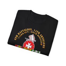 Load image into Gallery viewer, Unisex Ultra Cotton Tee - 6th Battalion, 14th Artillery Regiment - DUI - VN SVC BAR - Top X 300