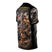 Load image into Gallery viewer, Civil War Tribute Tee — Siege of Petersburg, XXV Corps (USCT) & Mahone's Brigade — Battle of the Crater (July 30, 1864)