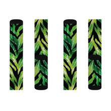 Load image into Gallery viewer, Sublimation Socks - Glossy tropical zebra print design