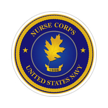 Load image into Gallery viewer, Kiss-Cut Stickers - Navy - Nurse Corps X 300