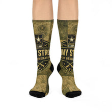 Load image into Gallery viewer, Cushioned Crew Socks – Young Patroit - Army