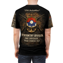 Load image into Gallery viewer, 9th Infantry Division Vietnam Tribute All-Over Print Tee — Mobile Riverine Force (MRF)