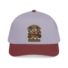 Load image into Gallery viewer, Mid Profile Baseball Cap - Army - 7th Unites States Army - 7 Steps to Hell w Germany Tab - SS w COLD WAR SVC - 3D - Enhanced
