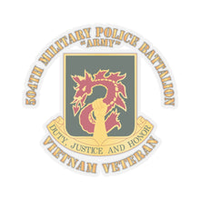 Load image into Gallery viewer, Kiss-Cut Stickers - DUI - 504th Military Police Battalion wo SVC Ribbon X 300
