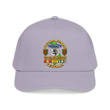 Load image into Gallery viewer, Mid Profile Baseball Cap - Vietnam Veteran Combat - 2nd Bn, 28th Infantry - 1st ID - with VN SVC - 3D - Transparent