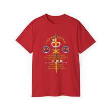 Load image into Gallery viewer, Unisex Ultra Cotton Tee - Cold War Vet - 1st Missile Bn, 81st Artillery 56th Artillery Group - Neu-Ulm Germany - Firing Missile w COLD SVC